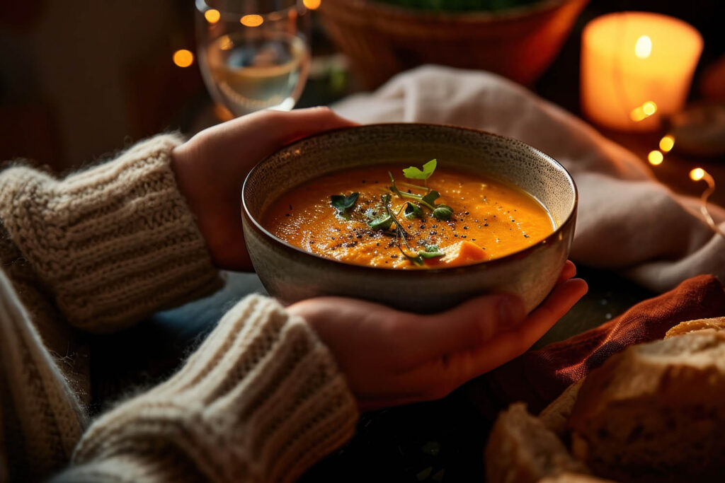 Scopri cosa mangiare a pranzo in inverno: piatti caldi, leggeri e stagionali ideali per restare attivi e non appesantirsi durante la giornata.